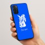 כיסוי בעיצוב אישי עם השם שלך לדגם - Motorola Moto G05 4G בעיצוב ארנב מחזיק גזר