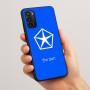 כיסוי בעיצוב אישי עם השם שלך לדגם - Motorola Moto G05 4G בעיצוב קרייזלר