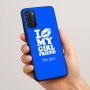 כיסוי בעיצוב אישי עם השם שלך לדגם - Motorola Moto G05 4G בעיצוב לנשק את החברה שלי