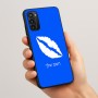 כיסוי בעיצוב אישי עם השם שלך לדגם - Motorola Moto G05 4G בעיצוב שפתיים - נשיקה
