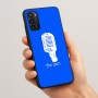 כיסוי בעיצוב אישי עם השם שלך לדגם - Motorola Moto G05 4G בעיצוב מיקרופון