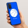 כיסוי בעיצוב אישי עם השם שלך לדגם - Motorola Moto G05 4G בעיצוב כדורסל