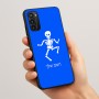כיסוי בעיצוב אישי עם השם שלך לדגם - Motorola Moto G05 4G בעיצוב סקלטון