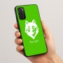 כיסוי בעיצוב אישי עם השם שלך לדגם - Motorola Moto G05 4G בעיצוב זאב