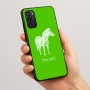 כיסוי בעיצוב אישי עם השם שלך לדגם - Motorola Moto G05 4G בעיצוב זברה