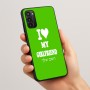 כיסוי בעיצוב אישי עם השם שלך לדגם - Motorola Moto G05 4G בעיצוב אוהב את החברה שלי