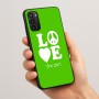 כיסוי בעיצוב אישי עם השם שלך לדגם - Motorola Moto G05 4G בעיצוב אהבה