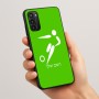 כיסוי בעיצוב אישי עם השם שלך לדגם - Motorola Moto G05 4G בעיצוב כדורגל אולימפי