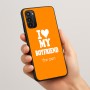 כיסוי בעיצוב אישי עם השם שלך לדגם - Motorola Moto G05 4G בעיצוב אוהבת את החבר שלי