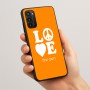כיסוי בעיצוב אישי עם השם שלך לדגם - Motorola Moto G05 4G בעיצוב אהבה