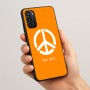 כיסוי בעיצוב אישי עם השם שלך לדגם - Motorola Moto G05 4G בעיצוב סמל השלום