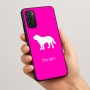 כיסוי בעיצוב אישי עם השם שלך לדגם - Motorola Moto G05 4G בעיצוב כלב