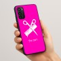 כיסוי בעיצוב אישי עם השם שלך לדגם - Motorola Moto G05 4G בעיצוב מעצב שיער