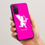 כיסוי בעיצוב אישי עם השם שלך לדגם - Motorola Moto G05 4G בעיצוב קופידון