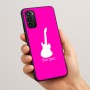 כיסוי בעיצוב אישי עם השם שלך לדגם - Motorola Moto G05 4G בעיצוב גיטרה