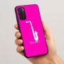 כיסוי בעיצוב אישי עם השם שלך לדגם - Motorola Moto G05 4G בעיצוב סקסופון