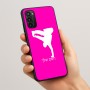 כיסוי בעיצוב אישי עם השם שלך לדגם - Motorola Moto G05 4G בעיצוב ברייקדאנס