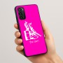 כיסוי בעיצוב אישי עם השם שלך לדגם - Motorola Moto G05 4G בעיצוב קאוגירל