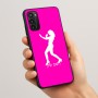 כיסוי בעיצוב אישי עם השם שלך לדגם - Motorola Moto G05 4G בעיצוב אישה מגוננת