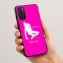 כיסוי בעיצוב אישי עם השם שלך לדגם - Motorola Moto G05 4G בעיצוב סקי