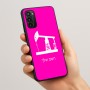 כיסוי בעיצוב אישי עם השם שלך לדגם - Motorola Moto G05 4G בעיצוב באר נפט