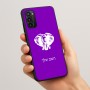 כיסוי בעיצוב אישי עם השם שלך לדגם - Motorola Moto G05 4G בעיצוב ראש פיל