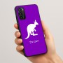 כיסוי בעיצוב אישי עם השם שלך לדגם - Motorola Moto G05 4G בעיצוב קנגורו
