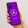 כיסוי בעיצוב אישי עם השם שלך לדגם - Motorola Moto G05 4G בעיצוב מרצדס-בנץ