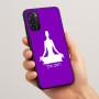 כיסוי בעיצוב אישי עם השם שלך לדגם - Motorola Moto G05 4G בעיצוב אימון יוגה