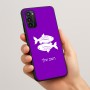 כיסוי בעיצוב אישי עם השם שלך לדגם - Motorola Moto G05 4G בעיצוב מזלות - דגים