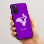 כיסוי בעיצוב אישי עם השם שלך לדגם - Motorola Moto G05 4G בעיצוב רוכב טרקטורונים