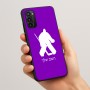 כיסוי בעיצוב אישי עם השם שלך לדגם - Motorola Moto G05 4G בעיצוב הוקי שוערים