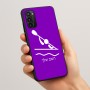 כיסוי בעיצוב אישי עם השם שלך לדגם - Motorola Moto G05 4G בעיצוב קיאק אולימפי