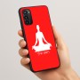 כיסוי בעיצוב אישי עם השם שלך לדגם - Motorola Moto G05 4G בעיצוב אימון יוגה