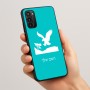 כיסוי בעיצוב אישי עם השם שלך לדגם - Motorola Moto G05 4G בעיצוב נשר אמריקאי