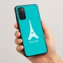 כיסוי בעיצוב אישי עם השם שלך לדגם - Motorola Moto G05 4G בעיצוב מגדל אייפל