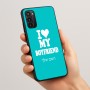 כיסוי בעיצוב אישי עם השם שלך לדגם - Motorola Moto G05 4G בעיצוב אוהבת את החבר שלי