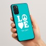 כיסוי בעיצוב אישי עם השם שלך לדגם - Motorola Moto G05 4G בעיצוב אהבה