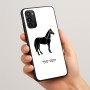 כיסוי בעיצוב אישי עם השם שלך לדגם - Motorola Moto G05 4G בעיצוב סוס