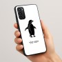 כיסוי בעיצוב אישי עם השם שלך לדגם - Motorola Moto G05 4G בעיצוב פינגווין