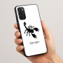 כיסוי בעיצוב אישי עם השם שלך לדגם - Motorola Moto G05 4G בעיצוב עקרב