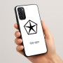 כיסוי בעיצוב אישי עם השם שלך לדגם - Motorola Moto G05 4G בעיצוב קרייזלר