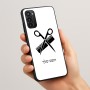 כיסוי בעיצוב אישי עם השם שלך לדגם - Motorola Moto G05 4G בעיצוב מעצב שיער