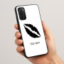כיסוי בעיצוב אישי עם השם שלך לדגם - Motorola Moto G05 4G בעיצוב שפתיים - נשיקה