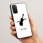 כיסוי בעיצוב אישי עם השם שלך לדגם - Motorola Moto G05 4G בעיצוב כינור