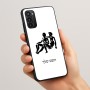 כיסוי בעיצוב אישי עם השם שלך לדגם - Motorola Moto G05 4G בעיצוב מזלות - תאומים