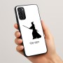 כיסוי בעיצוב אישי עם השם שלך לדגם - Motorola Moto G05 4G בעיצוב סמוראי
