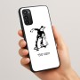 כיסוי בעיצוב אישי עם השם שלך לדגם - Motorola Moto G05 4G בעיצוב ילד סקייטבורד