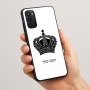 כיסוי בעיצוב אישי עם השם שלך לדגם - Motorola Moto G05 4G בעיצוב כתר מלכותי