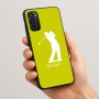כיסוי בעיצוב אישי עם השם שלך לדגם - Motorola Moto G05 4G בעיצוב שחקן גולף